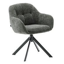 Meriden Chenille Swivel Armchair